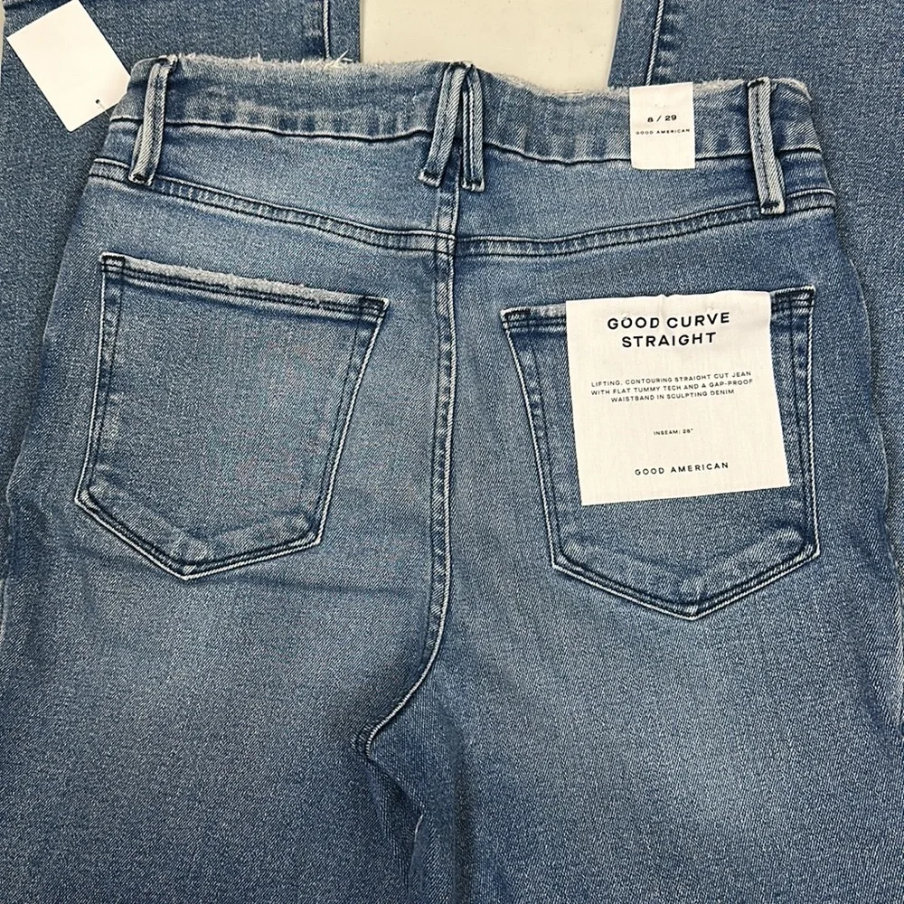 GOOD CURVE STRAIGHT NATURAL FRAY
HEM I BLUE858  Size 8 - Picture 9 of 14